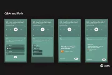 Spotify podcasty otázky odpovědi ankety ukázka