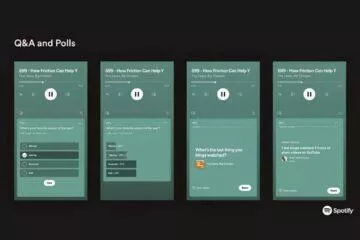 Spotify podcasts questions answers polls sample