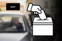 Uber k volbám se slevou