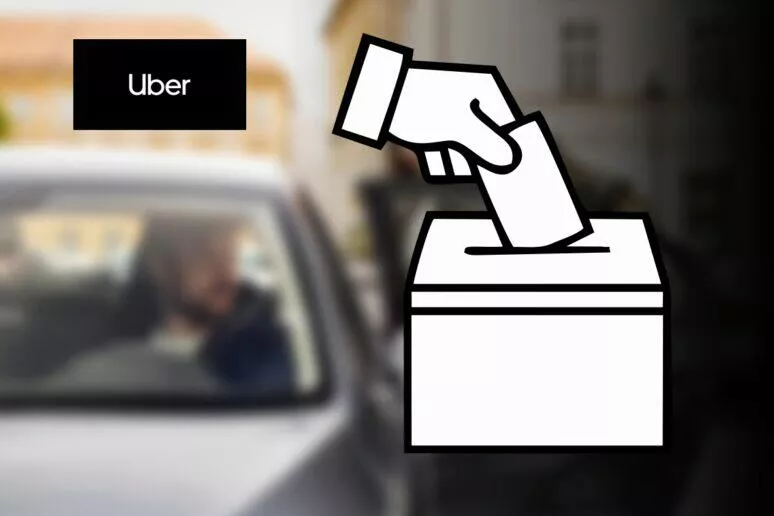 Uber k volbám se slevou Uber k volbám se slevou