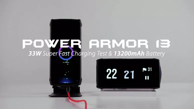 Ulefone Power Armor13 33W Super Fast Charging & 13200 mAh Battery