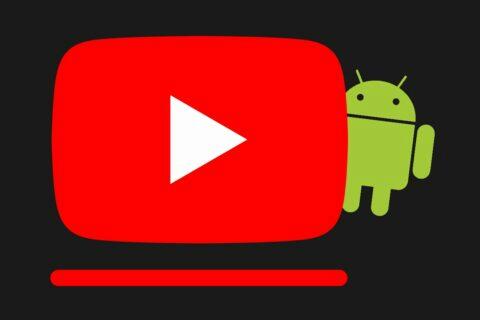 YouTube Android aplikace redesign spodní nabídka linka