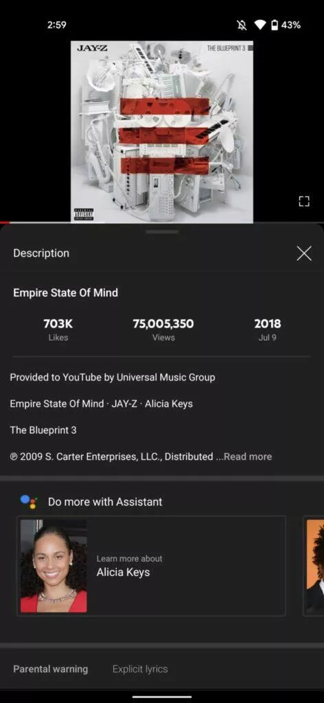 YouTube Google Asistent testování experiment aplikace popis