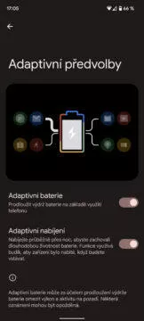 adaptivní nabíjení pixel 6