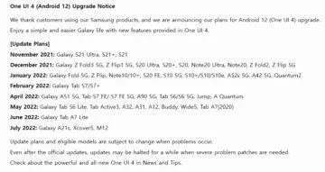 android 12 aktualizace samsung galaxy