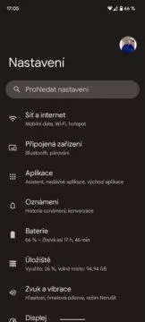 android 12 nastavení pixel 6