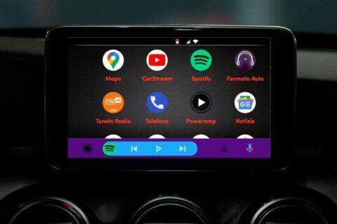 Android Auto výběr SIM hovory