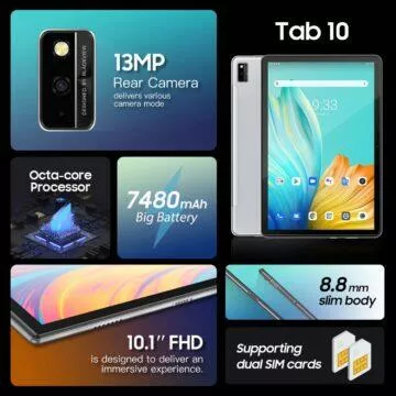 Blackview TAB 10 parametry