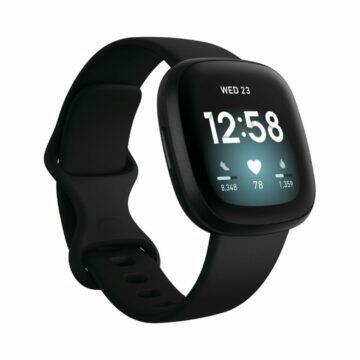 chytré hodinky dárek do 6000 Kč Fitbit Versa 3 černá