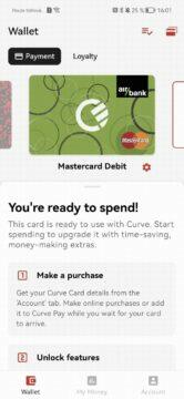 Curve 5 karta MasterCard