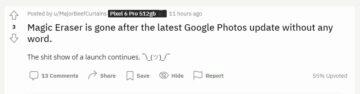 Fotky Google Magic Eraser zmizel Reddit