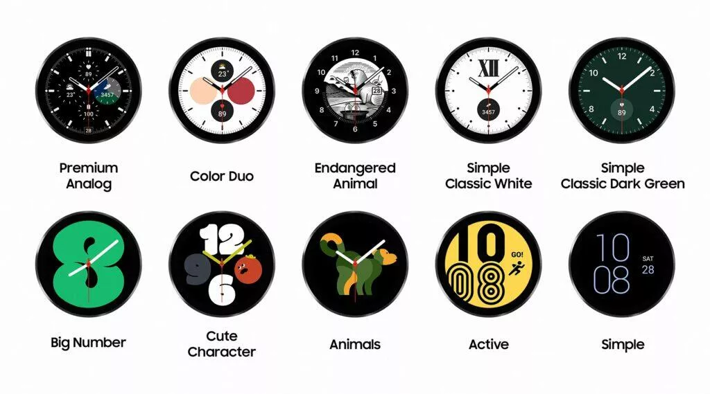galaxy watch ciferníky