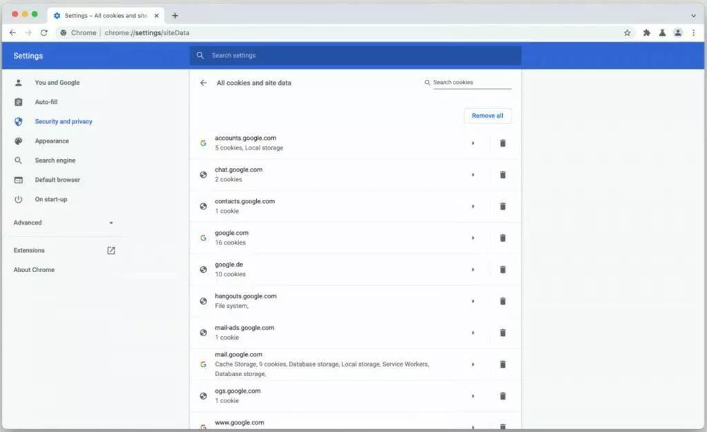 Google Chrome 97 beta