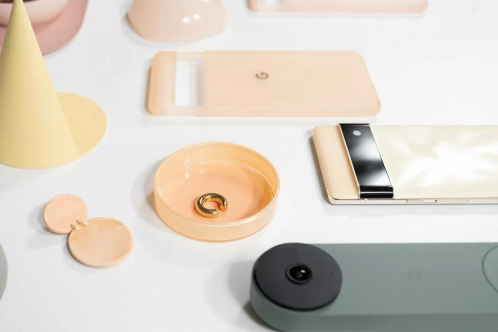 Google Pixel 6 barvy design šperky