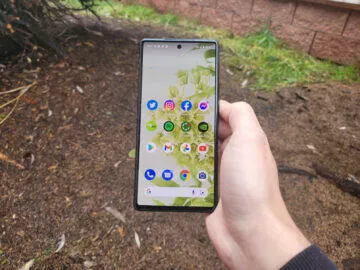 google pixel 6 displej