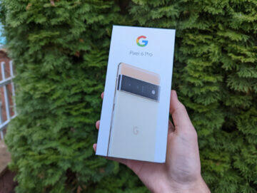 Google Pixel 6 Pro krabička