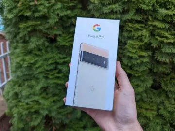 Google Pixel 6 Pro krabička