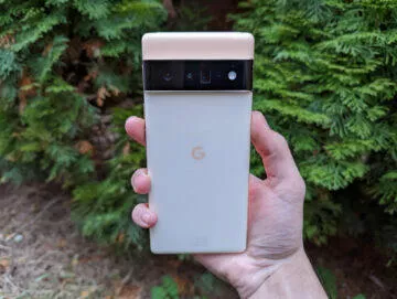 Google Pixel 6 Pro zadní strana