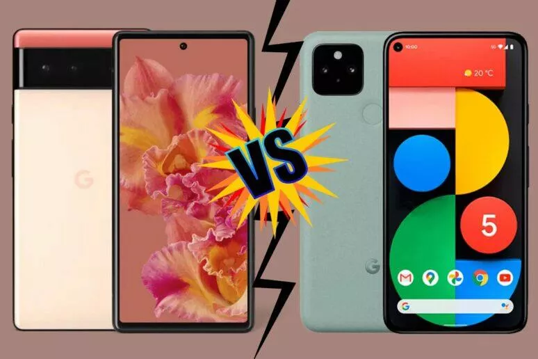 google pixel 6 vs. google pixel 5 fototest google pixel 6 vs. google pixel 5 fototest