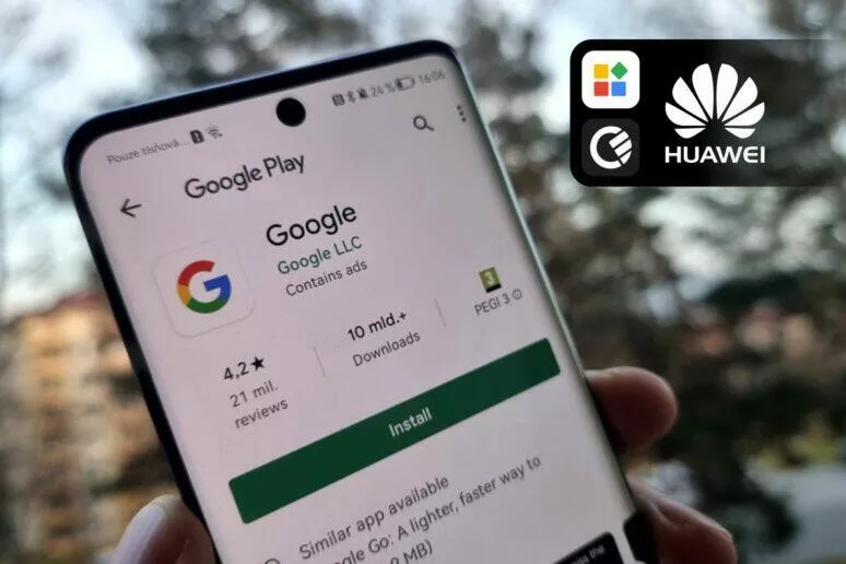 Huawei Google aplikace Gspace Curve platby Huawei Google aplikace Gspace Curve platby