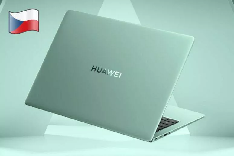 huawei matebook 14 zelený