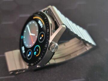 Huawei Watch GT 3 testování řemínek korunka