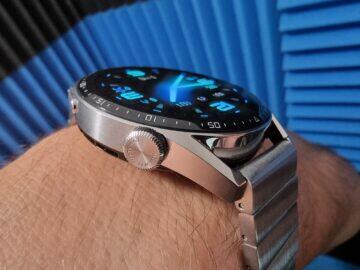 Huawei Watch GT 3 testování tlačítko korunka