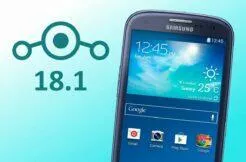 LineageOS 18.1 Samsung Galaxy S III Neo mobil