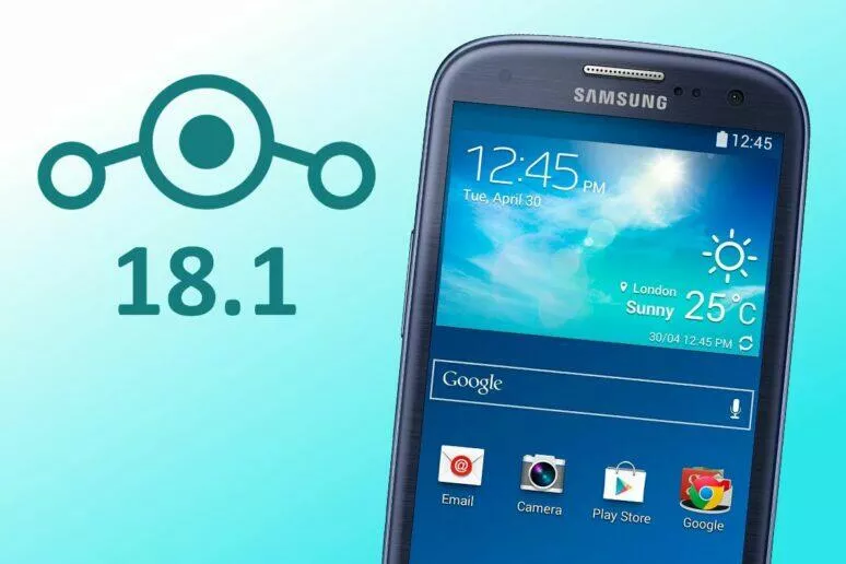 LineageOS 18.1 Samsung Galaxy S III Neo mobil LineageOS 18.1 Samsung Galaxy S III Neo mobil