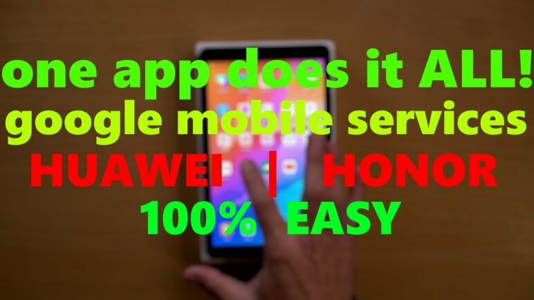 MOST SIMPLE WAY to install Google Services on Huawei [100% working - december 2020]