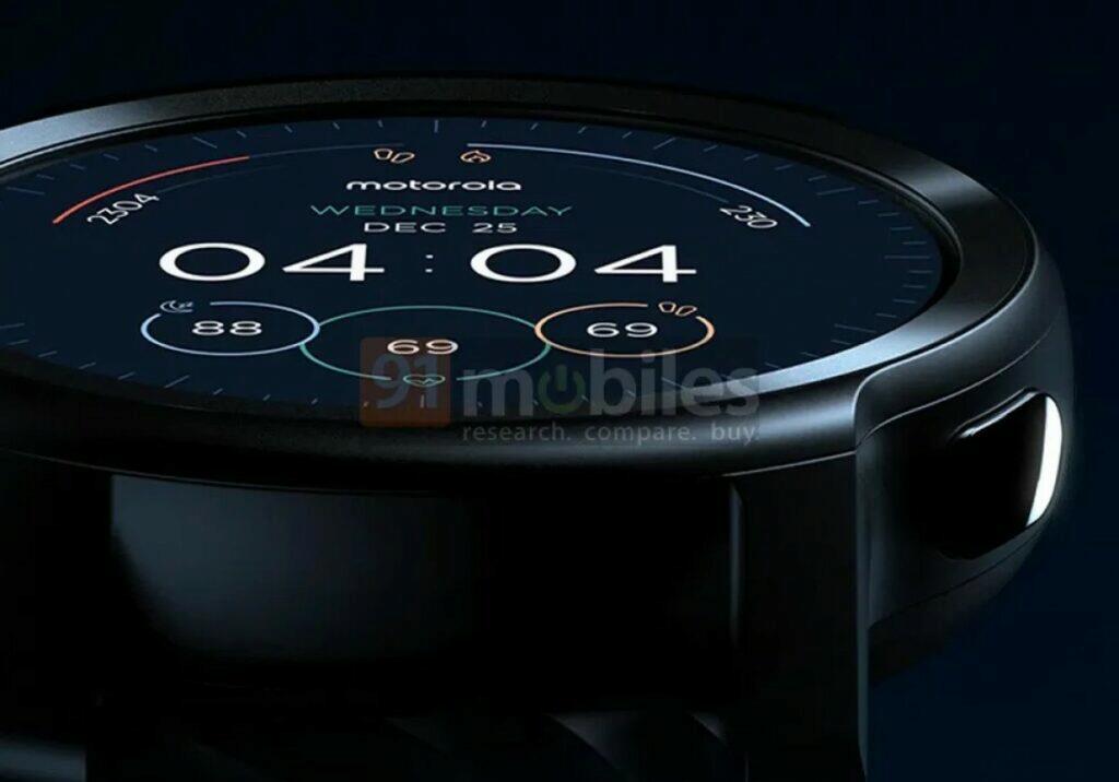 Motorola Moto Watch 100 ciferník