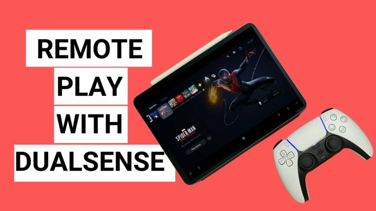 Remote Play on iPad with PS5 DualSense Controller