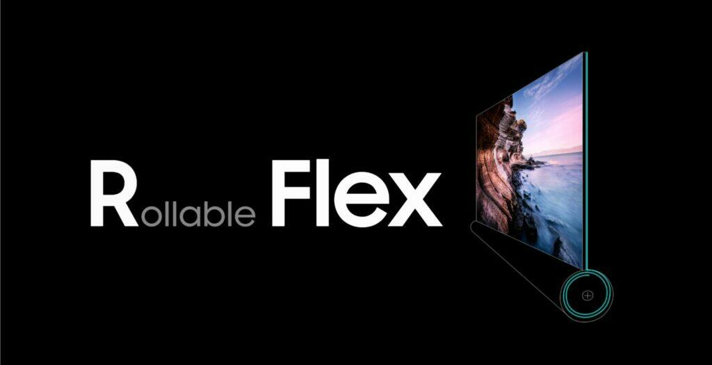 Samsung rolovací mobil tablet displej Rollable Flex