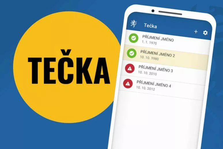Tečka nové funkce očkování certifikáty Tečka nové funkce očkování certifikáty