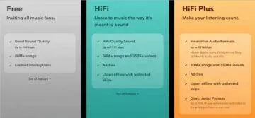 Tidal Free bezplatný poslech HiFi Plus účty