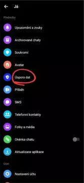 Úspora dat přes nenačítání médií 1