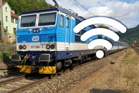 vlaky ČD wi-fi 2022
