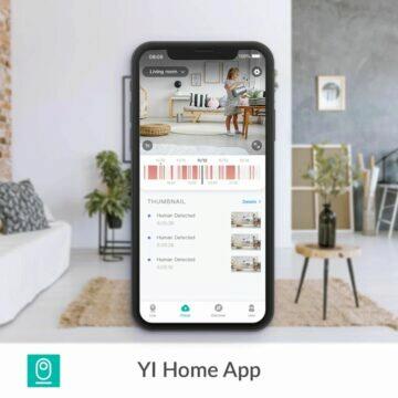 WiFi kamerka YI Dome Guard Home App