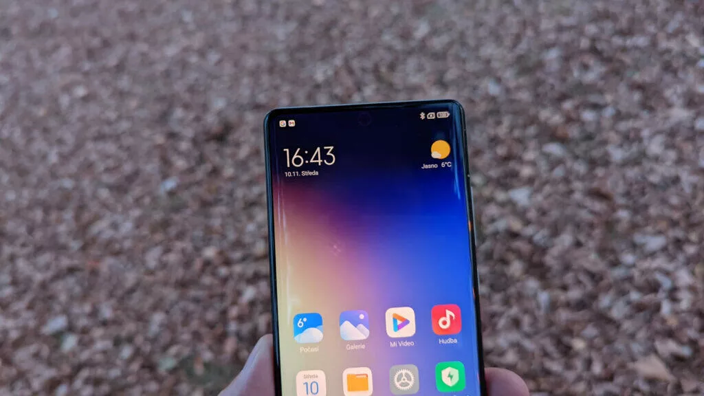 Xiaomi MIX displej