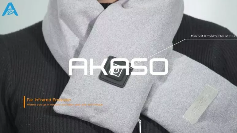 【AKASO】Heated Scarf: Keep You Warm and Cozy🔥🔥🔥