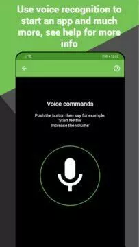 Android TV Remote mikrofon