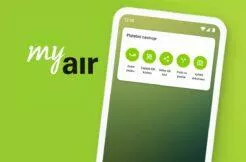 aplikace My Air widget