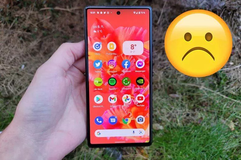 Google Pixel 6 problémy Google Pixel 6 problémy