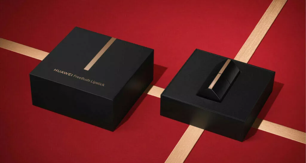 HUAWEI FreeBuds Lipstick sluchatka designové pouzdro do kabelky