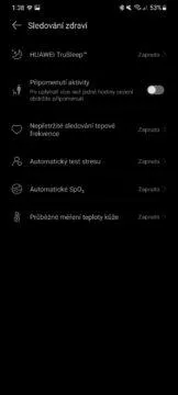 Huawei Zdraví sledování zdraví