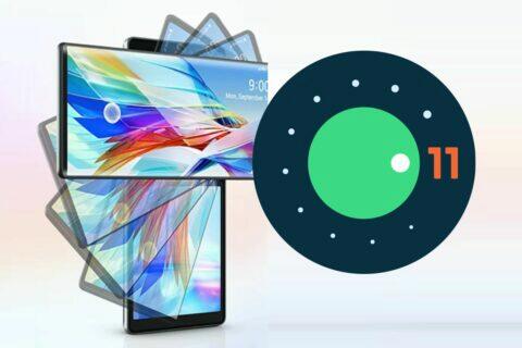 LG Wing Android 11 update aktualizace