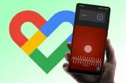 Google Fit mobile heart rate monitor