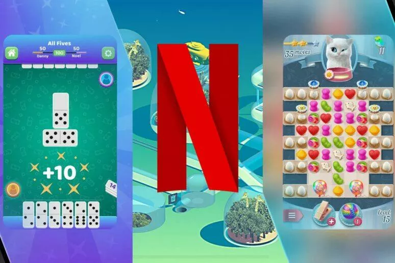 Netflix hry Knittens Wonderputt Dominoes cafe