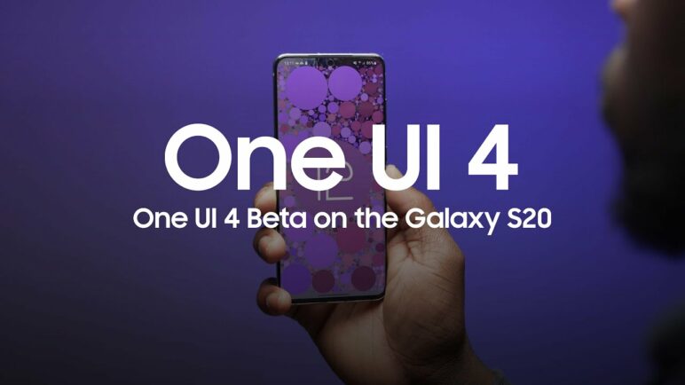 One UI 4 Beta on the Galaxy S20