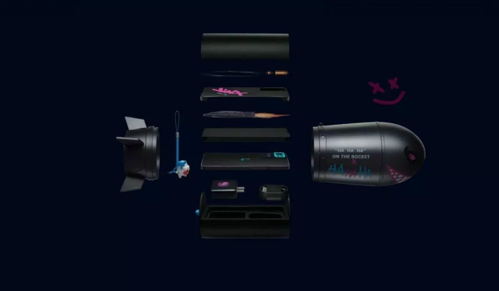 Oppo Reno7 Pro League of Legends box